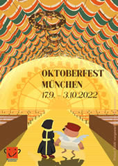 Platz 1 - Plakatdesign Wettbewerb zum Oktoberfest 2022